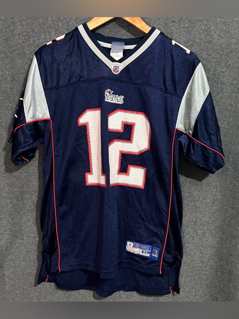 Reebok NFL Equipment NE Patriots Tom Brady Youth Jersey XL (18-20) C00112